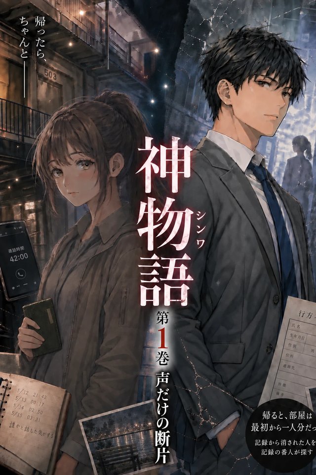 神物語 第1巻の表紙